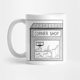 Corner shop Mug